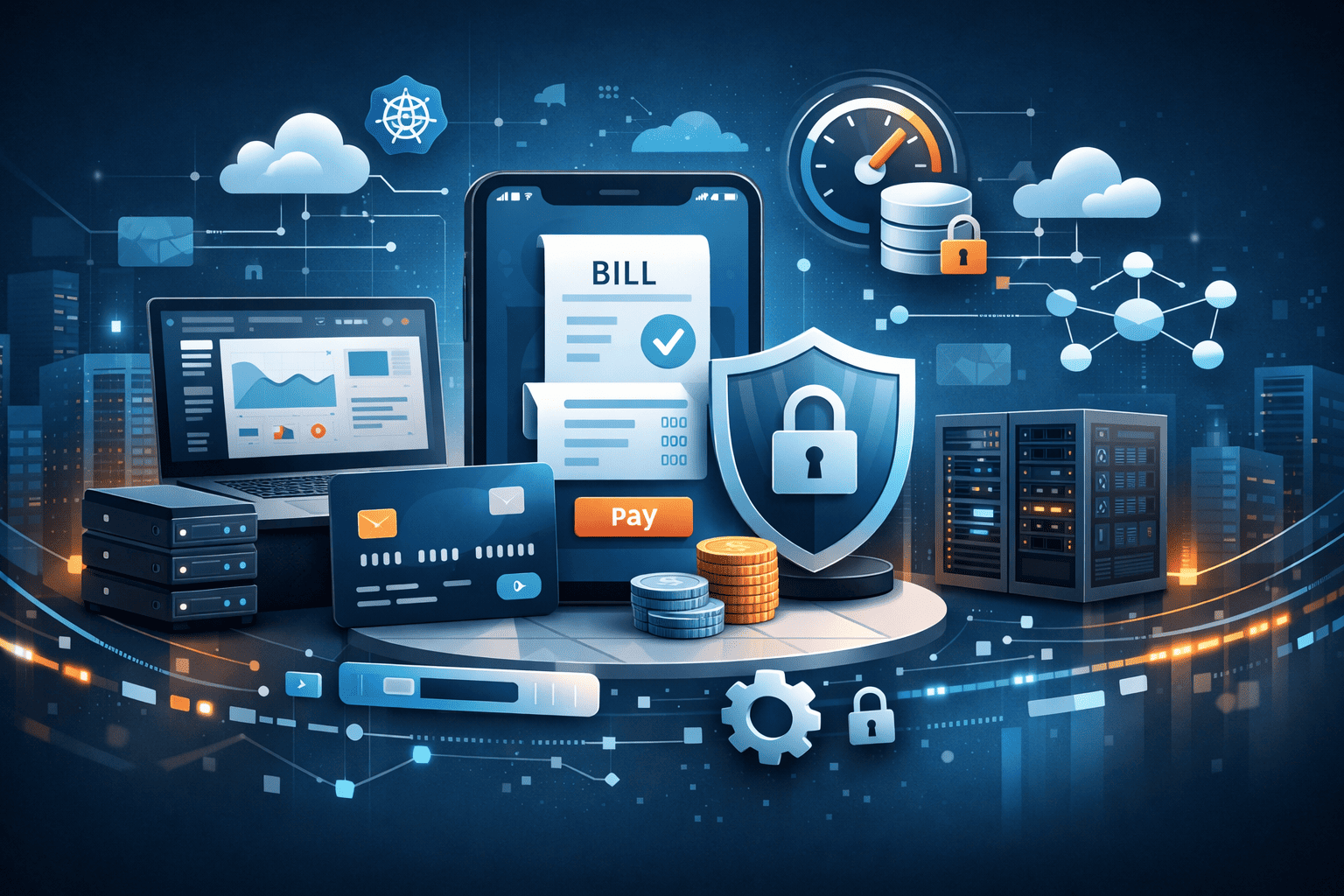 دفع فواتير آمن وسريع