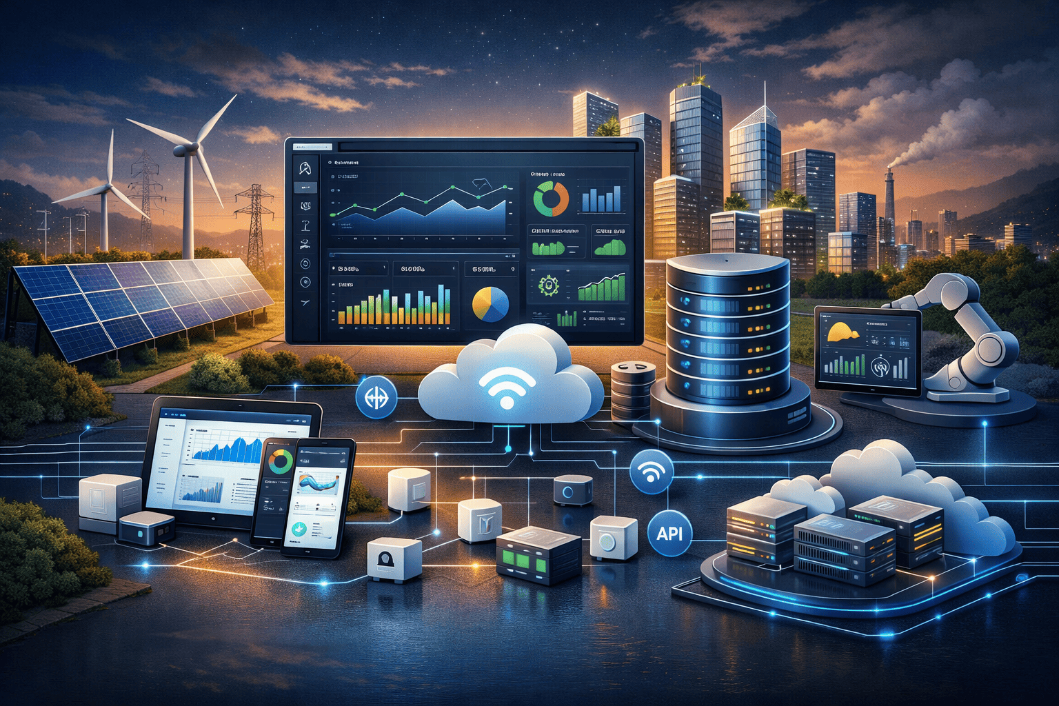 حلول ذكية لإدارة الطاقة